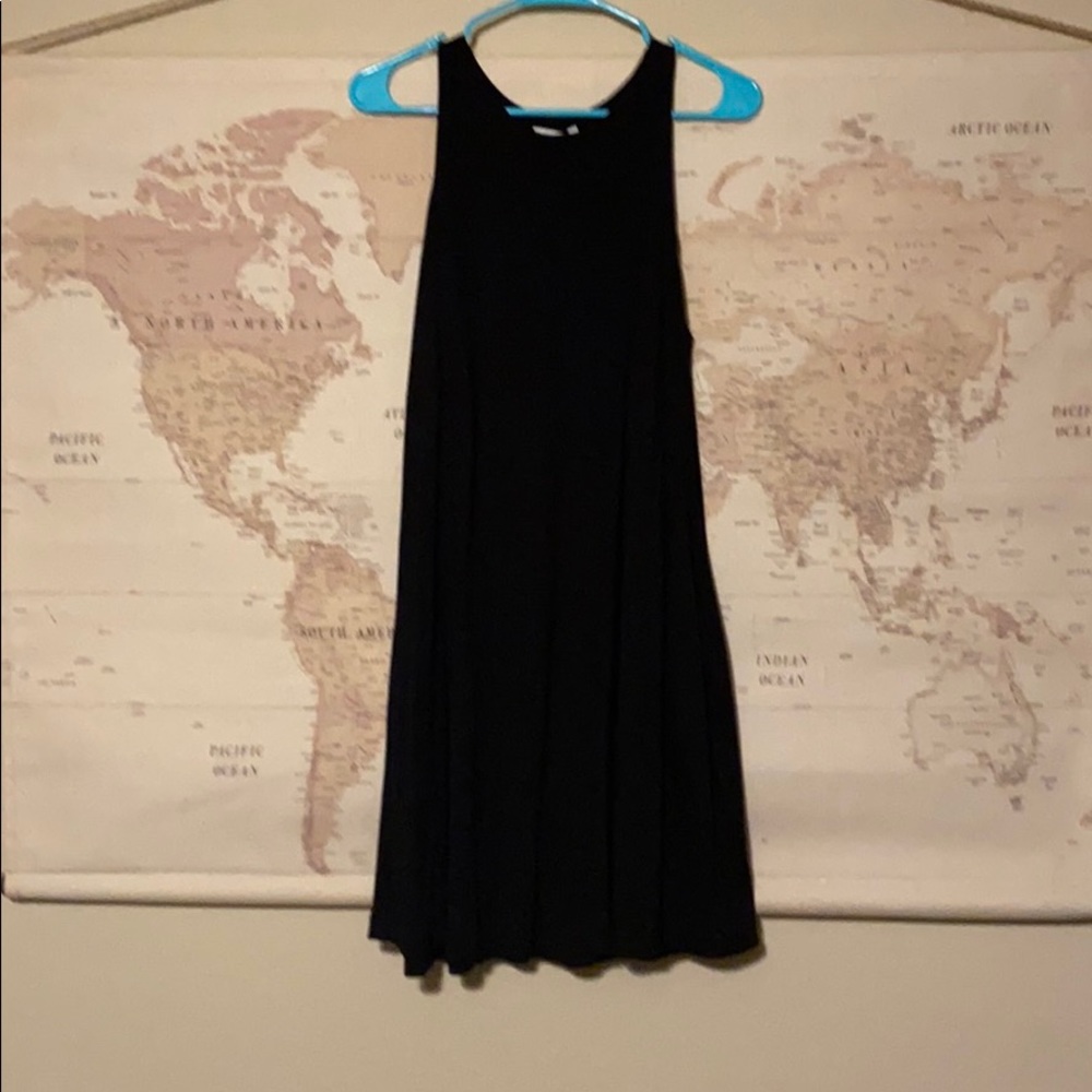 Black T-shirt dress (WITH POCKETS)